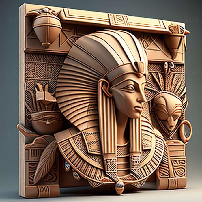 3D модель Гра фараонів (STL)